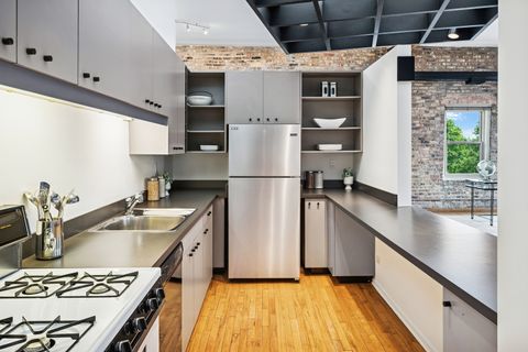 Tiny photo for 515 N Noble Street #409, Chicago, IL 60642 (MLS # 12543629)