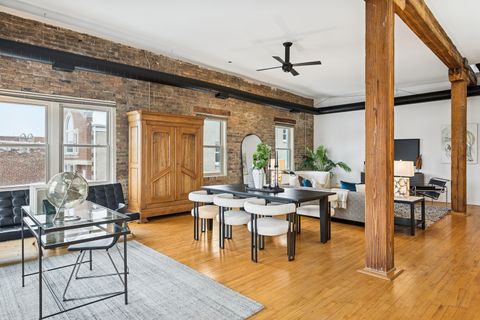 Tiny photo for 515 N Noble Street #409, Chicago, IL 60642 (MLS # 12543629)