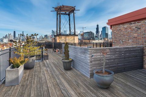 Tiny photo for 515 N Noble Street #409, Chicago, IL 60642 (MLS # 12543629)