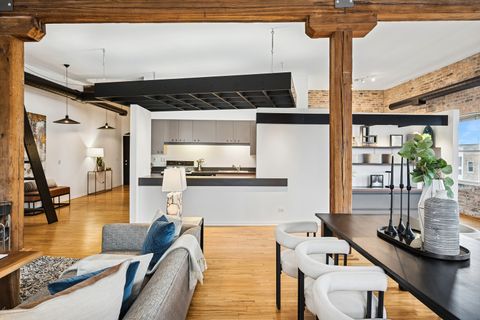 Tiny photo for 515 N Noble Street #409, Chicago, IL 60642 (MLS # 12543629)