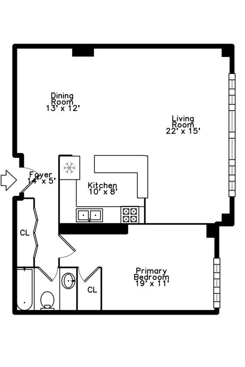 Tiny photo for 801 S PLYMOUTH Court #504, Chicago, IL 60605 (MLS # 12600862)