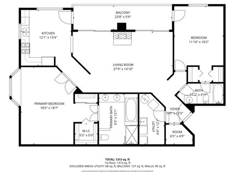 Tiny photo for 1312 E Evergreen Drive #2, Palatine, IL 60074 (MLS # 12630291)