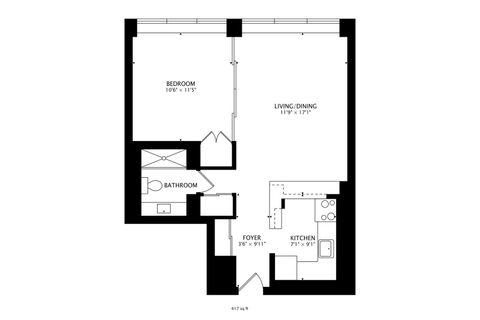 Tiny photo for 88 W Schiller Street #2903L, Chicago, IL 60610 (MLS # 12635277)