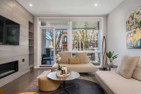 Tiny photo for 2136 W Lyndale Street #1W, Chicago, IL 60647 (MLS # 12635584)