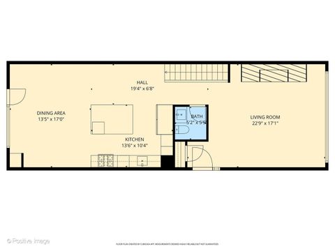 Tiny photo for 2136 W Lyndale Street #1W, Chicago, IL 60647 (MLS # 12635584)