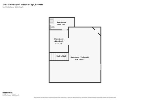 Tiny photo for 2110 Mulberry Drive, West Chicago, IL 60185 (MLS # 12775175)
