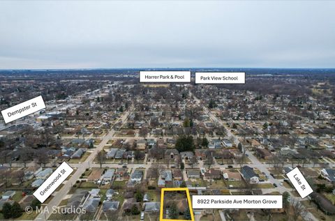Tiny photo for 8922 PARKSIDE Avenue, Morton Grove, IL 60053 (MLS # 12580135)
