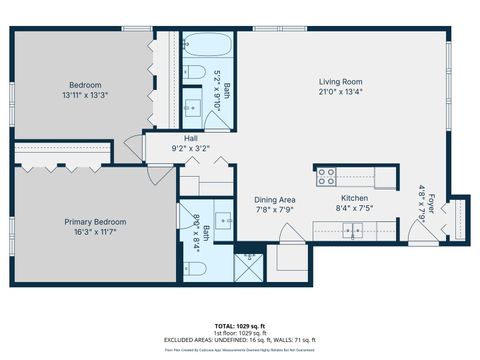 Tiny photo for 9800 S Karlov Avenue #1B, Oak Lawn, IL 60453 (MLS # 12559189)