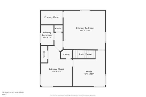 Tiny photo for 369 Waverly Street, Park Forest, IL 60466 (MLS # 12765982)