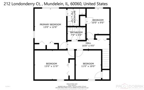 Tiny photo for 212 Londonderry Court, Mundelein, IL 60060 (MLS # 12466264)