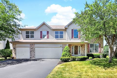 Photo of 607 Mansfield Way, Oswego, IL 60543 (MLS # 12667759)