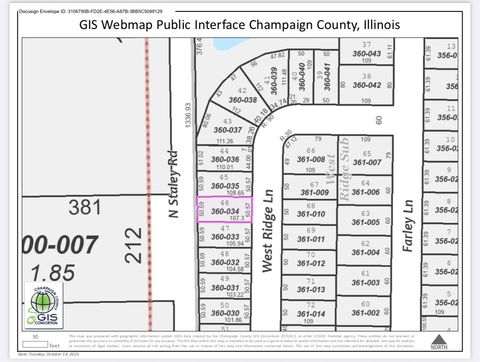 Tiny photo for 1315 West Ridge Lane, Champaign, IL 61822 (MLS # 12498509)