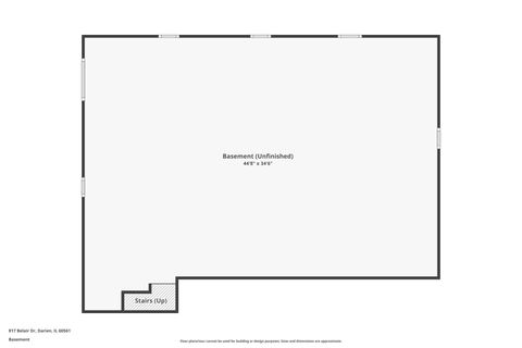 Tiny photo for 817 Belair Drive, Darien, IL 60561 (MLS # 12615237)