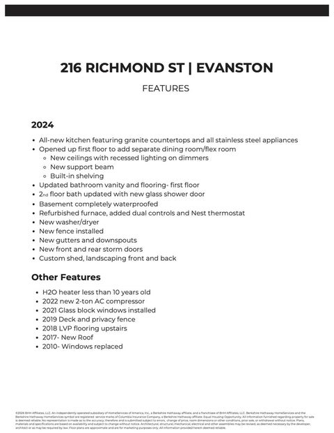 Tiny photo for 216 Richmond Street, Evanston, IL 60202 (MLS # 12754013)