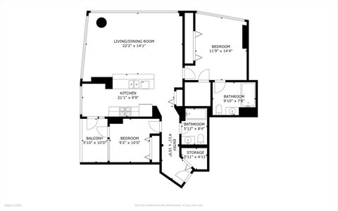 Tiny photo for 1201 S Prairie Avenue #1706, Chicago, IL 60605 (MLS # 12795365)