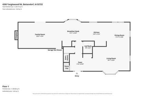 Tiny photo for 4200 Tanglewood Road, Bettendorf, IA 52722 (MLS # 12760455)
