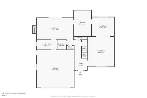 Tiny photo for 3451 Ithaca Road, Olympia Fields, IL 60461 (MLS # 12655667)