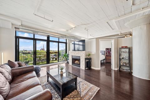 Tiny photo for 1524 S Sangamon Street #512-S, Chicago, IL 60608 (MLS # 12498092)