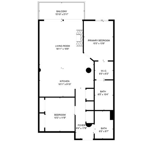 Tiny photo for 1524 S Sangamon Street #512-S, Chicago, IL 60608 (MLS # 12498092)