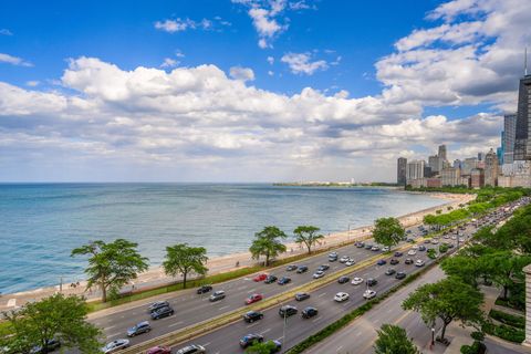 Tiny photo for 1448 N Lake Shore Drive #9A, Chicago, IL 60611 (MLS # 12454980)
