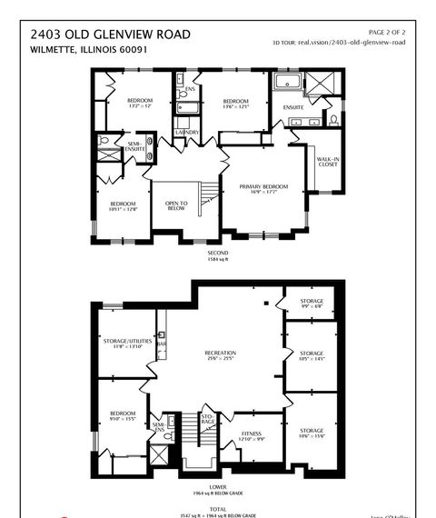 Tiny photo for 2403 Old Glenview Road, Wilmette, IL 60091 (MLS # 12579954)
