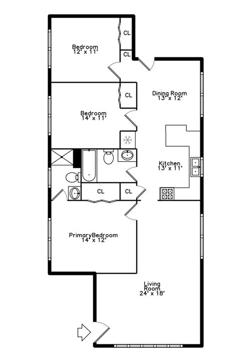 Tiny photo for 7942 W ADDISON Street #1, Chicago, IL 60634 (MLS # 12693347)