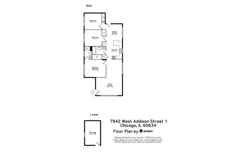 Tiny photo for 7942 W ADDISON Street #1, Chicago, IL 60634 (MLS # 12693347)