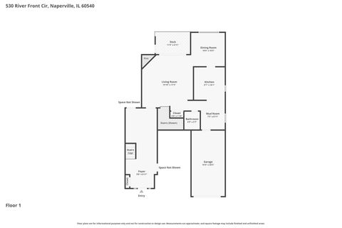 Tiny photo for 530 RIVER FRONT Circle #608, Naperville, IL 60540 (MLS # 12605433)