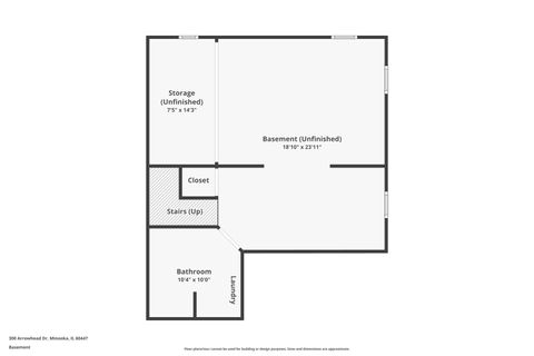Tiny photo for 300 Arrowhead Drive, Minooka, IL 60447 (MLS # 12629531)