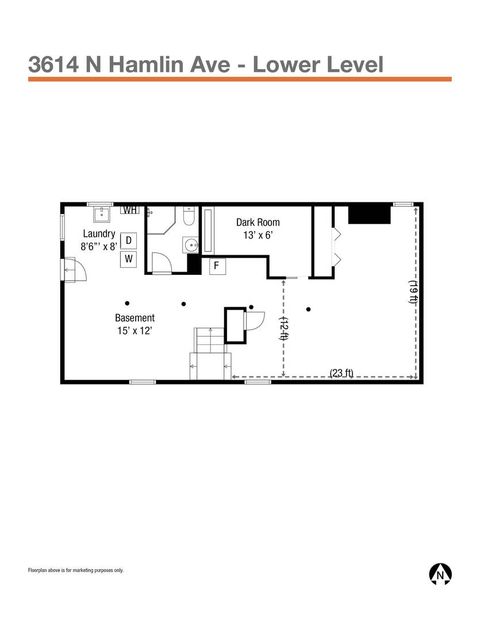 Tiny photo for 3614 N HAMLIN Avenue, Chicago, IL 60618 (MLS # 12484340)