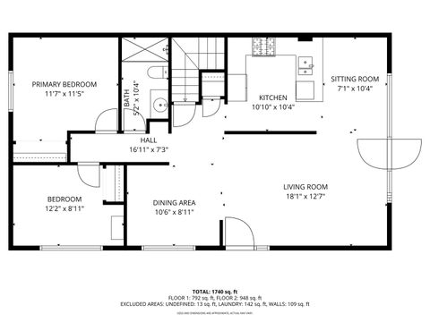 Tiny photo for 5500 Court P, Hanover Park, IL 60133 (MLS # 12494144)