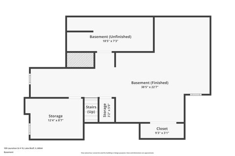 Tiny photo for 109 Lauralton Street #10, Lake Bluff, IL 60044 (MLS # 12740430)