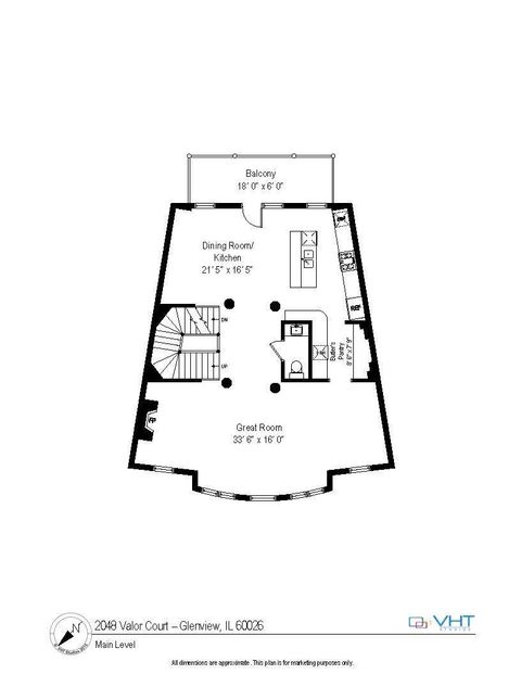 Tiny photo for 2048 Valor Court, Glenview, IL 60026 (MLS # 12630917)