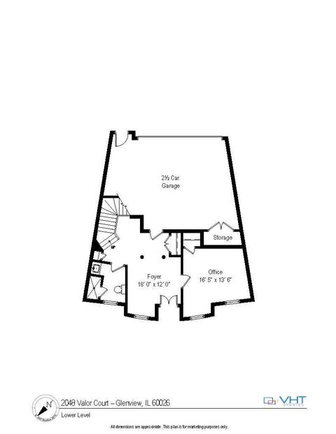 Tiny photo for 2048 Valor Court, Glenview, IL 60026 (MLS # 12630917)