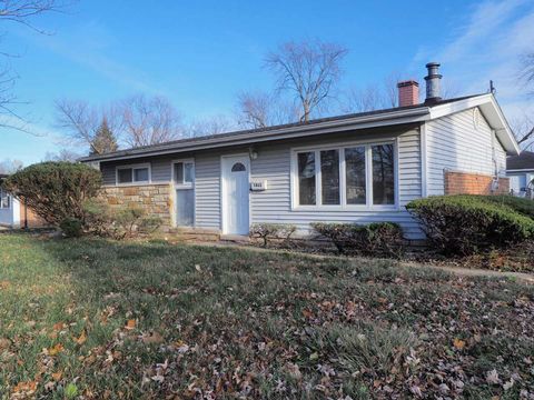 A home in Calumet City