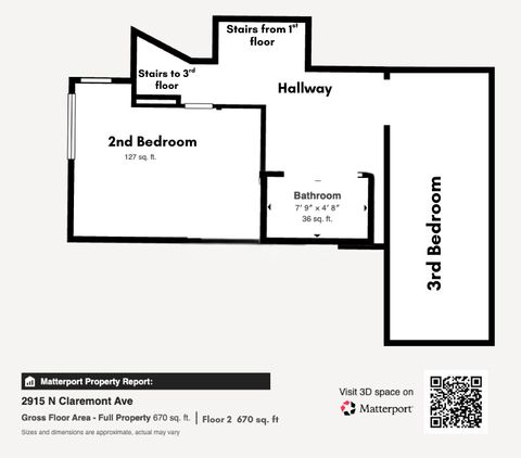 Tiny photo for 2917 N Claremont Avenue, Chicago, IL 60618 (MLS # 12629561)