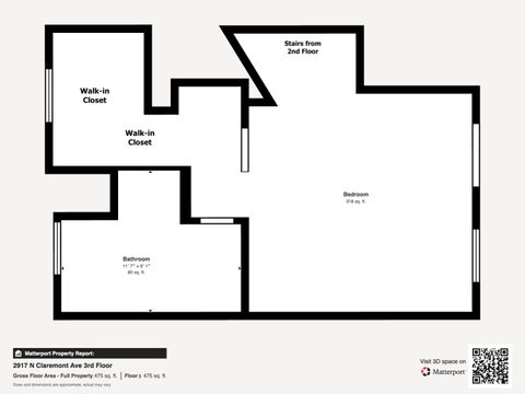 Tiny photo for 2917 N Claremont Avenue, Chicago, IL 60618 (MLS # 12629561)