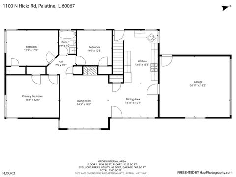 Tiny photo for 1100 N Hicks Road, Palatine, IL 60067 (MLS # 12622904)