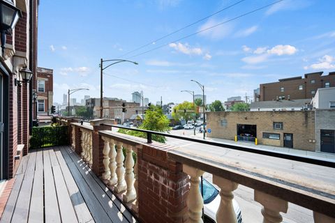 Tiny photo for 1402 W GRAND Avenue #2, Chicago, IL 60642 (MLS # 12510818)