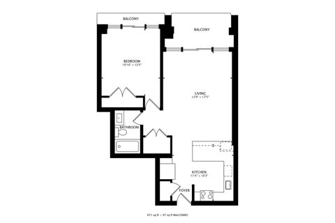 Tiny photo for 1960 N Lincoln Park West Avenue #408, Chicago, IL 60614 (MLS # 12778852)