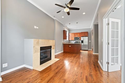 Tiny photo for 514 N Armour Street #2F, Chicago, IL 60642 (MLS # 12489348)