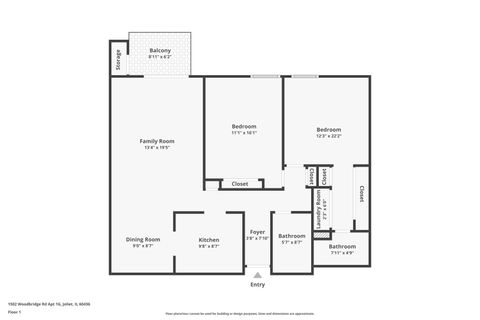 Tiny photo for 1502 Woodbridge Road #1G, Joliet, IL 60436 (MLS # 12601298)