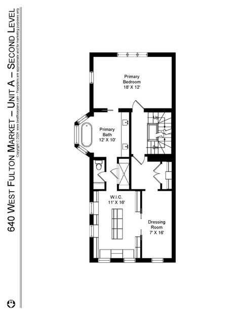 Tiny photo for 640 W Fulton Street #A, Chicago, IL 60661 (MLS # 12555130)