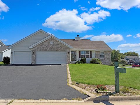 Tiny photo for 12432 Barberry Drive, Winnebago, IL 61088 (MLS # 12457883)