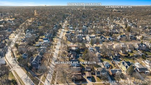 Tiny photo for 882 Hillside Avenue, Glen Ellyn, IL 60137 (MLS # 12564825)