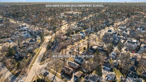 Tiny photo for 882 Hillside Avenue, Glen Ellyn, IL 60137 (MLS # 12564825)