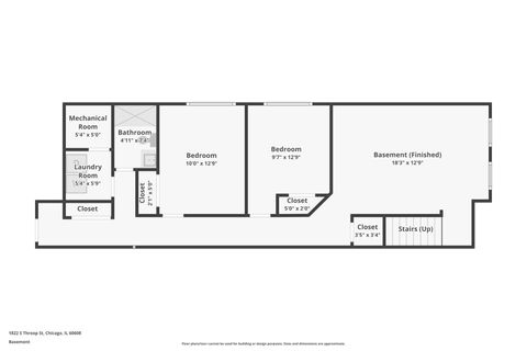 Tiny photo for 1822 S Throop Street #1, Chicago, IL 60608 (MLS # 12669341)