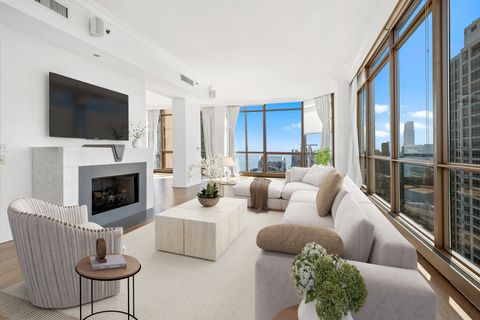 Tiny photo for 21 E Huron Street #4701, Chicago, IL 60611 (MLS # 12394212)