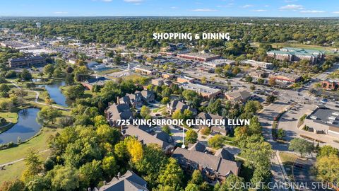 Tiny photo for 725 Kingsbrook Glen Gln, Glen Ellyn, IL 60137 (MLS # 12485263)