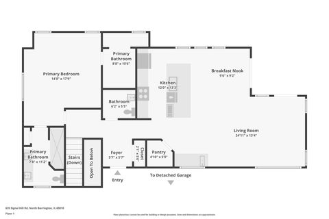 Tiny photo for 635 Signal Hill Road, North Barrington, IL 60010 (MLS # 12616220)